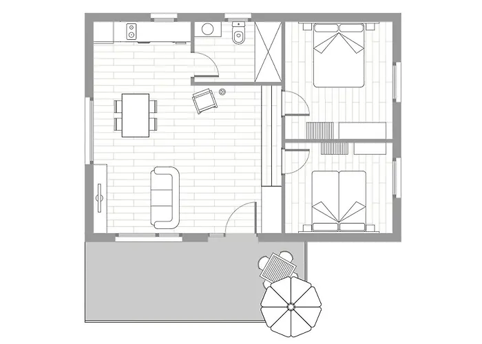 בית נופש Rosa סנטילנה דל מר